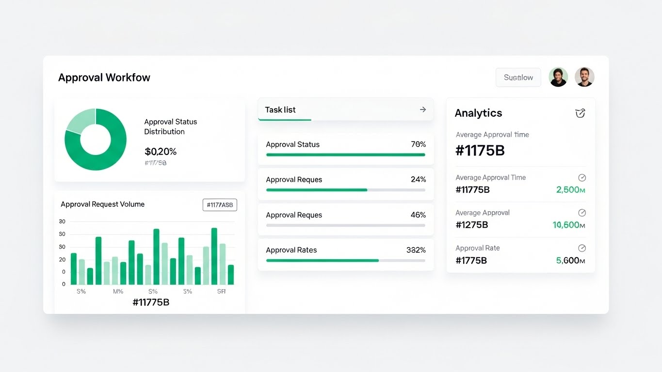 Onay Akışı Dashboard 4