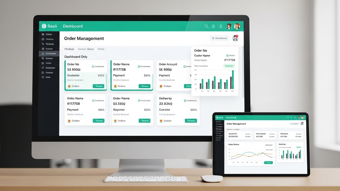 Sipariş Yönetimi Dashboard 1