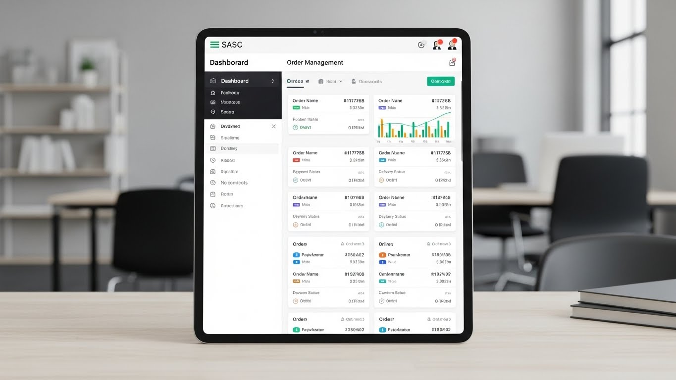 Sipariş Yönetimi Dashboard 2