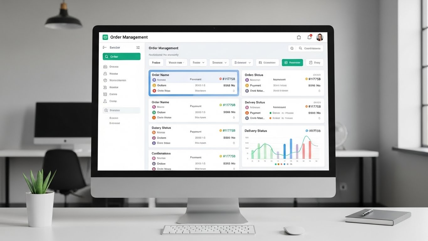 Sipariş Yönetimi Dashboard 3
