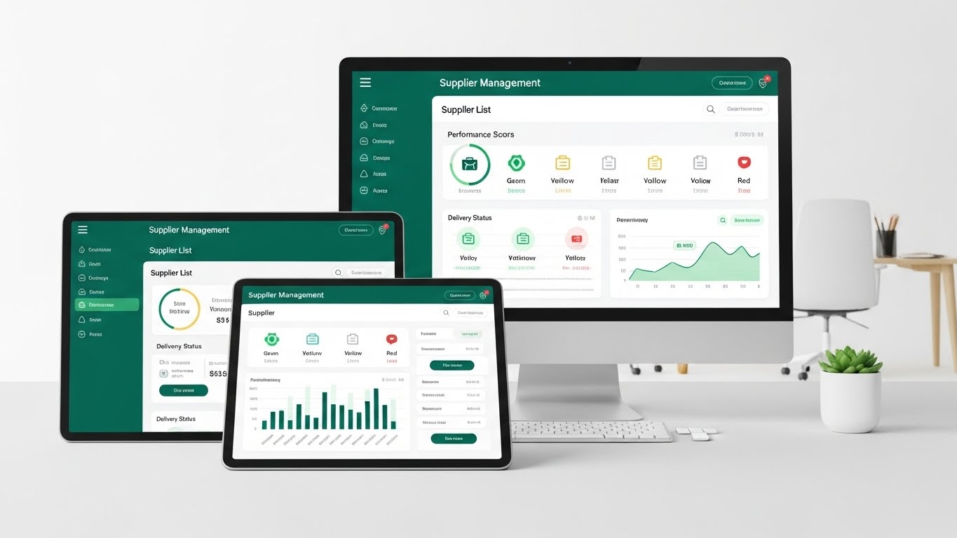 Tedarikçi Yönetimi Dashboard 3