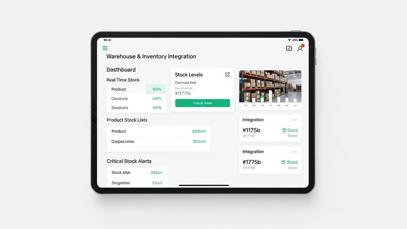 Depo & Stok Entegrasyonu Dashboard 1