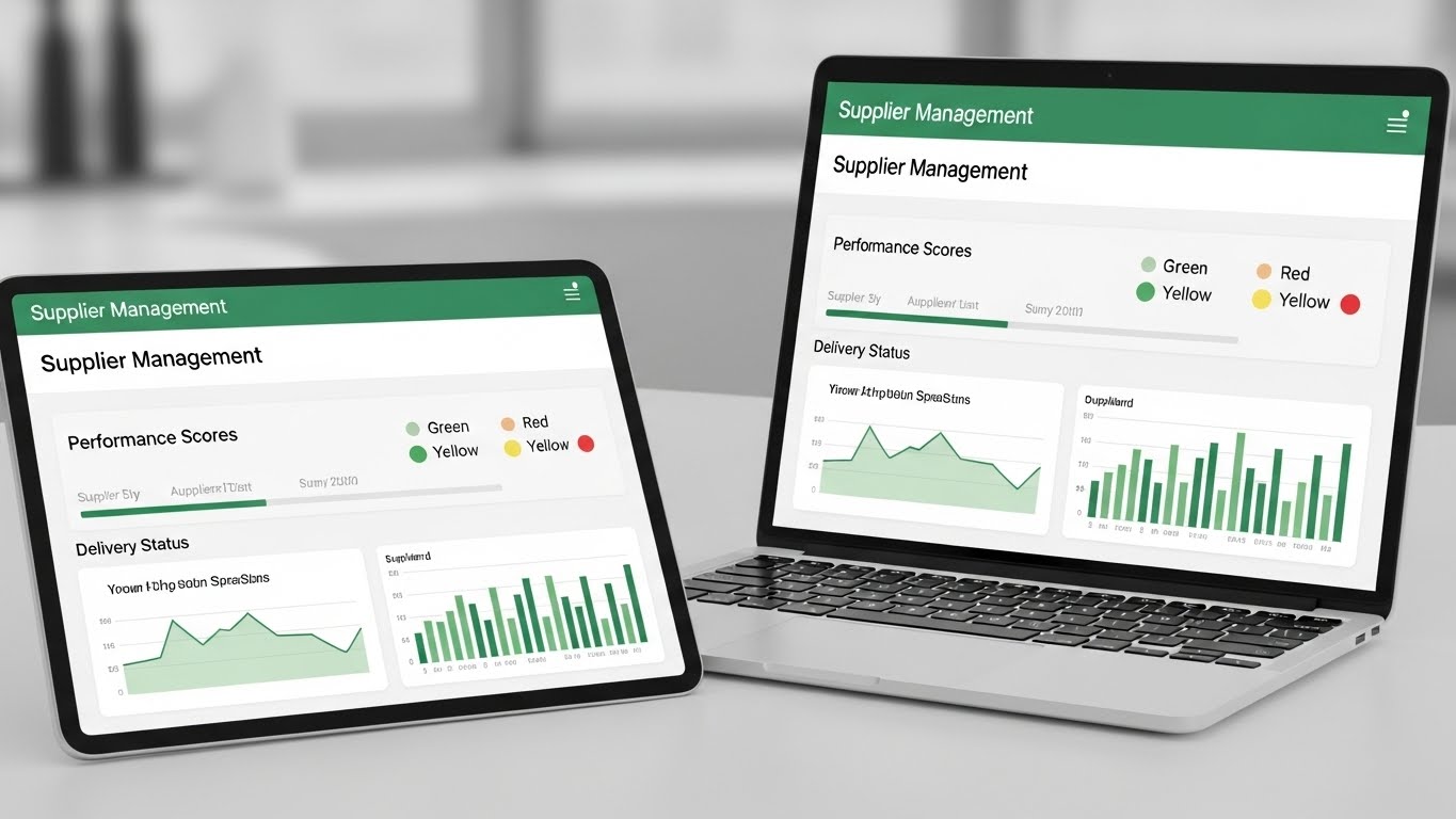 Tedarikçi Yönetimi Dashboard 4